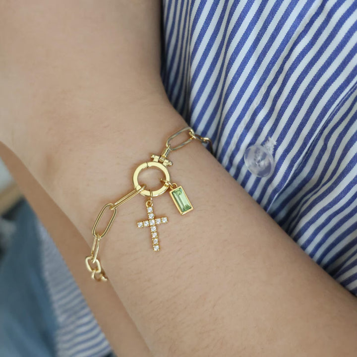 NANCY BIRTHSTONE BRACELET | GOLD