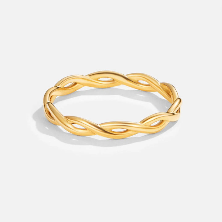 TINA TWISTED RING | GOLD