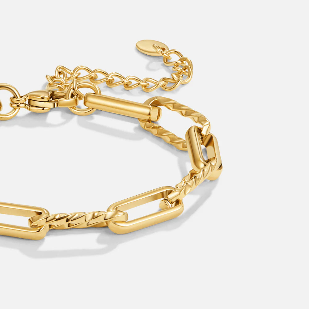 CATE CHUNKY BRACELET | GOLD