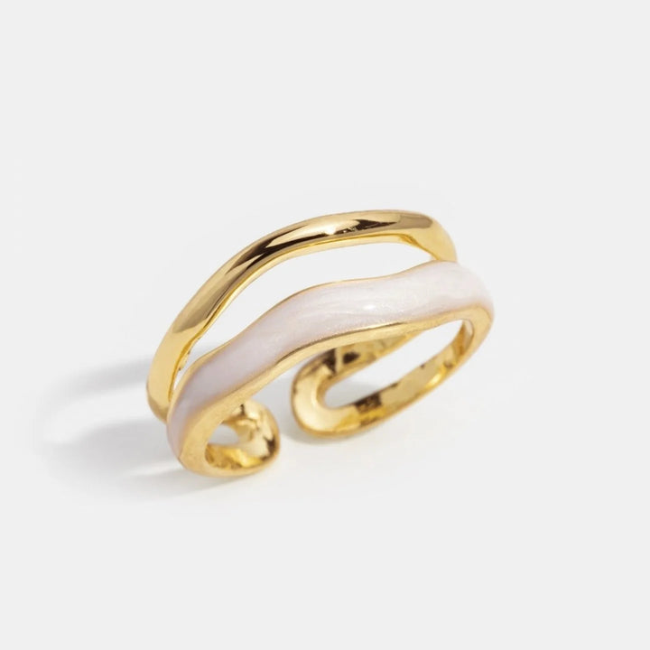 LEXA DOUBLE RING | GOLD