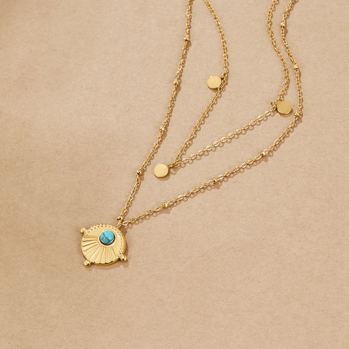 ZAZU CHARM NECKLACE | GOLD
