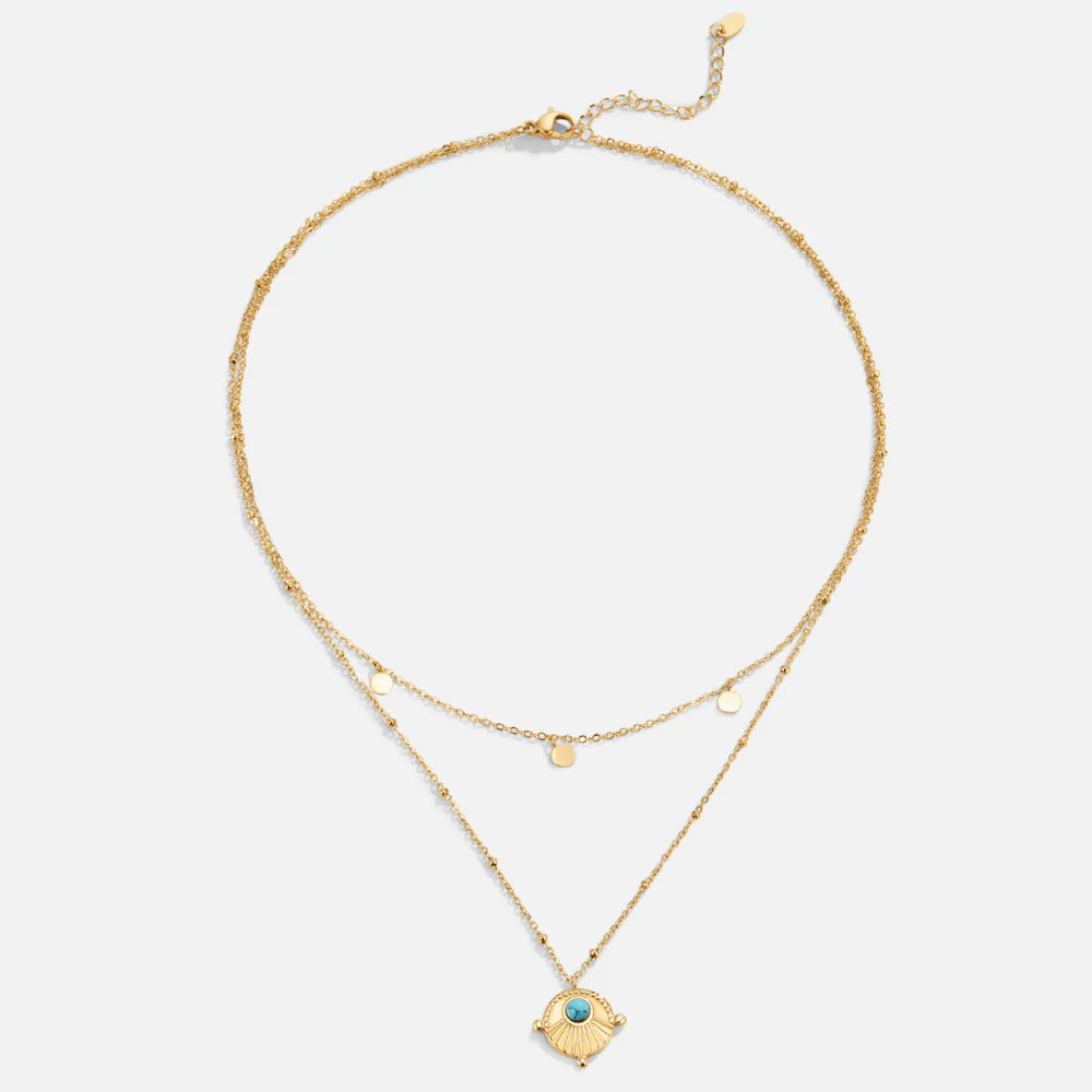 ZAZU CHARM NECKLACE | GOLD