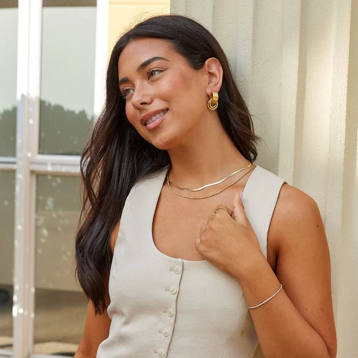 MONA LAYER EARRINGS | GOLD