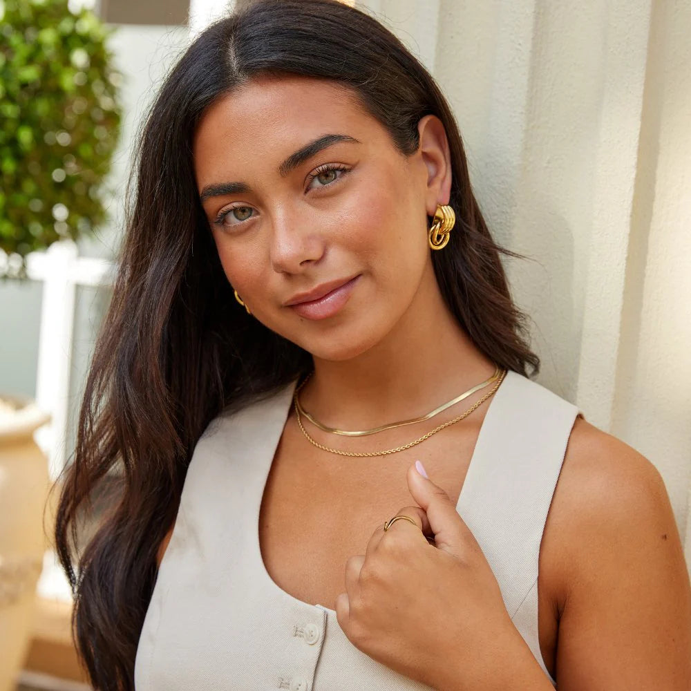 MONA LAYER EARRINGS | GOLD