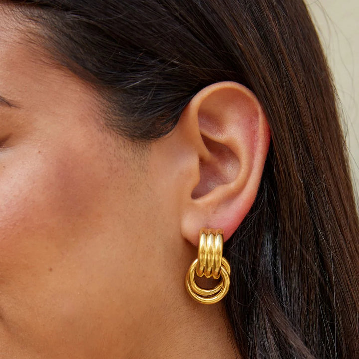 MONA LAYER EARRINGS | GOLD
