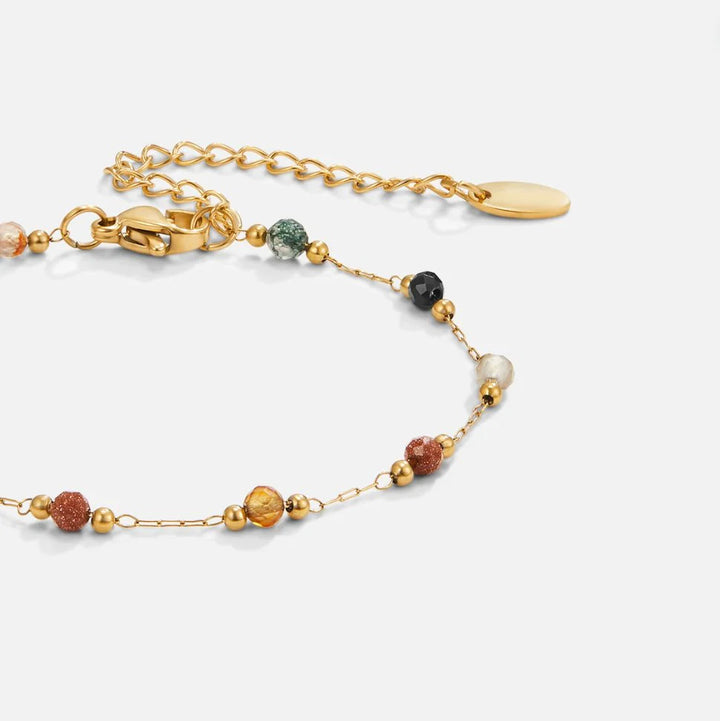 LINA BEADED BRACELET | GOLD