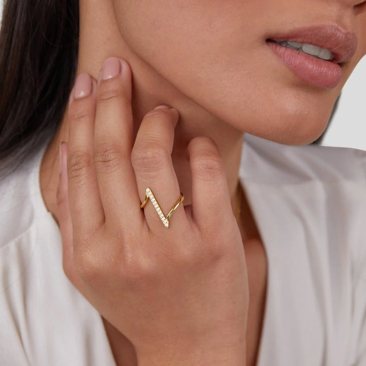 NANA TWISTED RING | GOLD