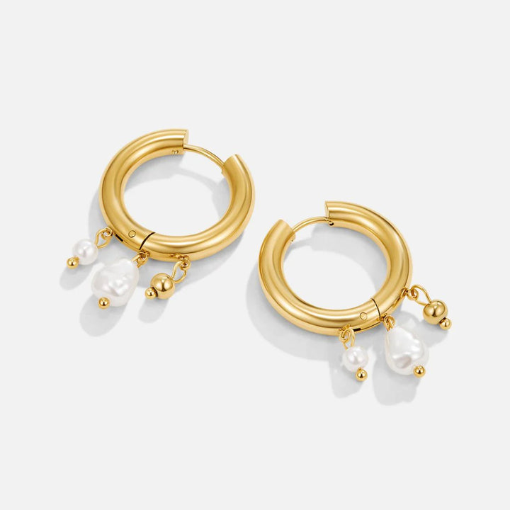 SAMMY PEARLS EARRINGS | WHITE GOLD
