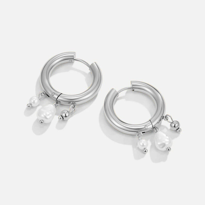 SAMMY PEARLS EARRINGS | WHITE GOLD