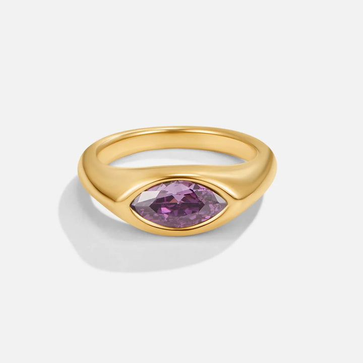 SENNA STONE RING | GOLD