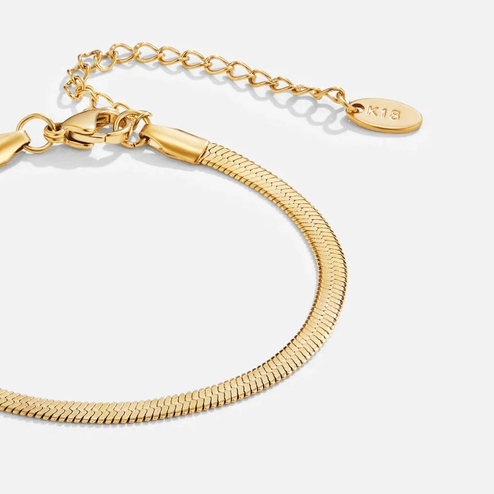 ROSA SNAKE BRACELET | GOLD