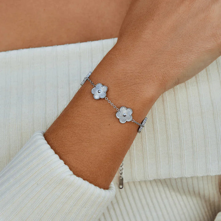 JESSEY LUCK BRACELET | WHITE GOLD