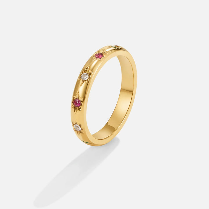 JUL RAINBOW RING | GOLD