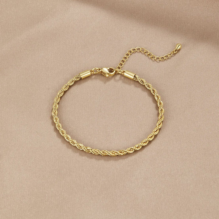 LOLA TWISTED BRACELET | GOLD
