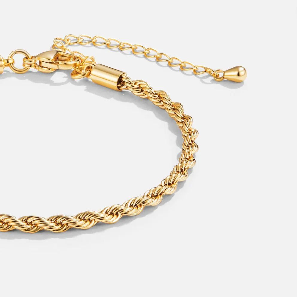 LOLA TWISTED BRACELET | GOLD