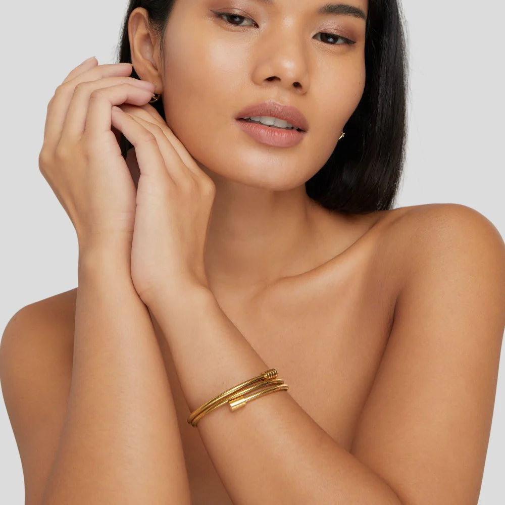 MEREL WRAP BRACELET | GOLD