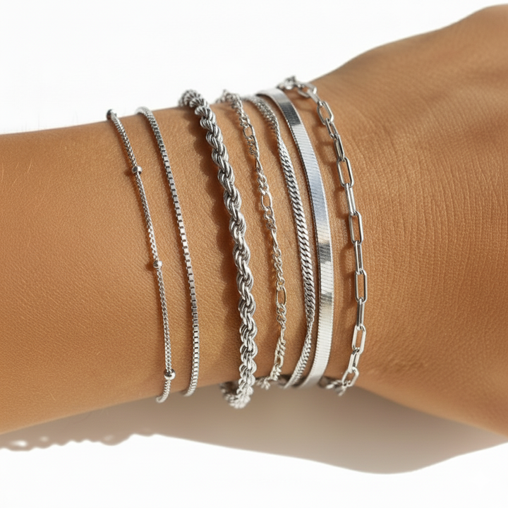 LINDA RENNER BRACELET SET | GOLD