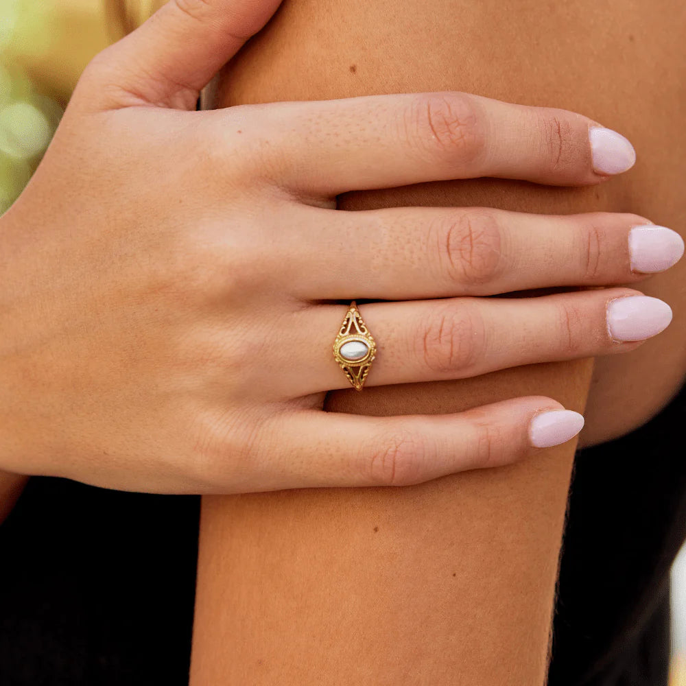 ZARA VINTAGE RING | GOLD