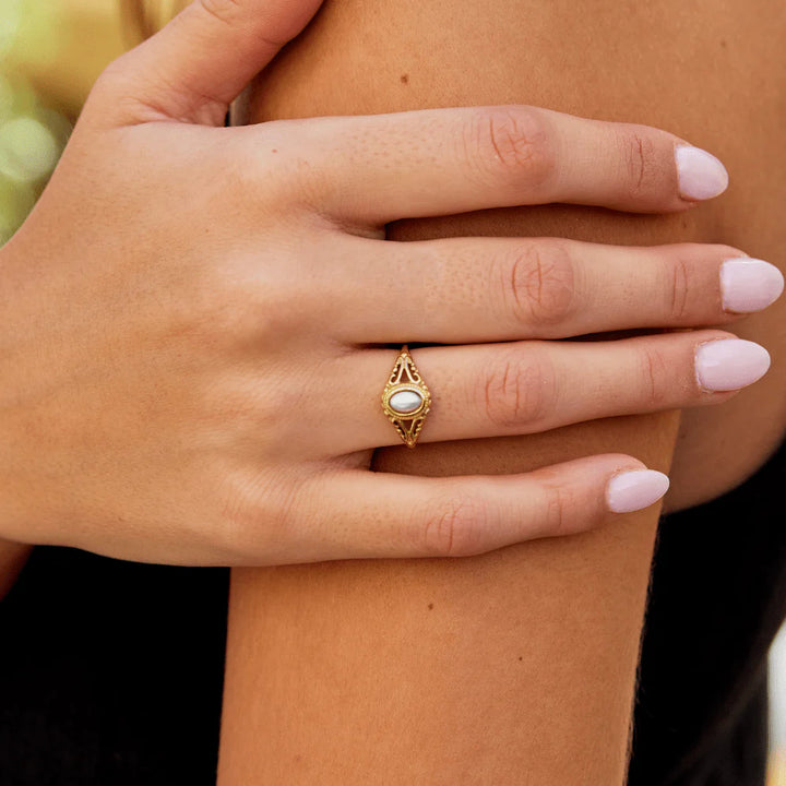 ZARA VINTAGE RING | GOLD