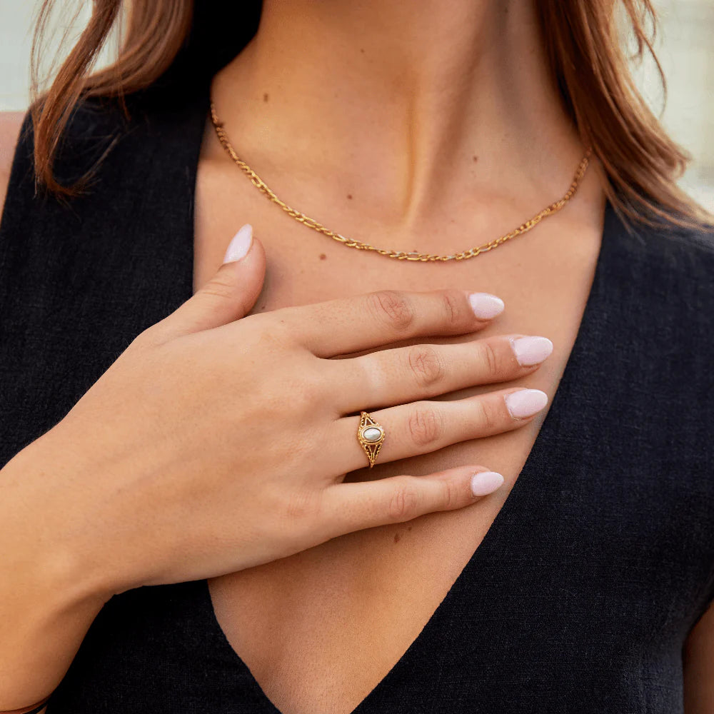 ZARA VINTAGE RING | GOLD