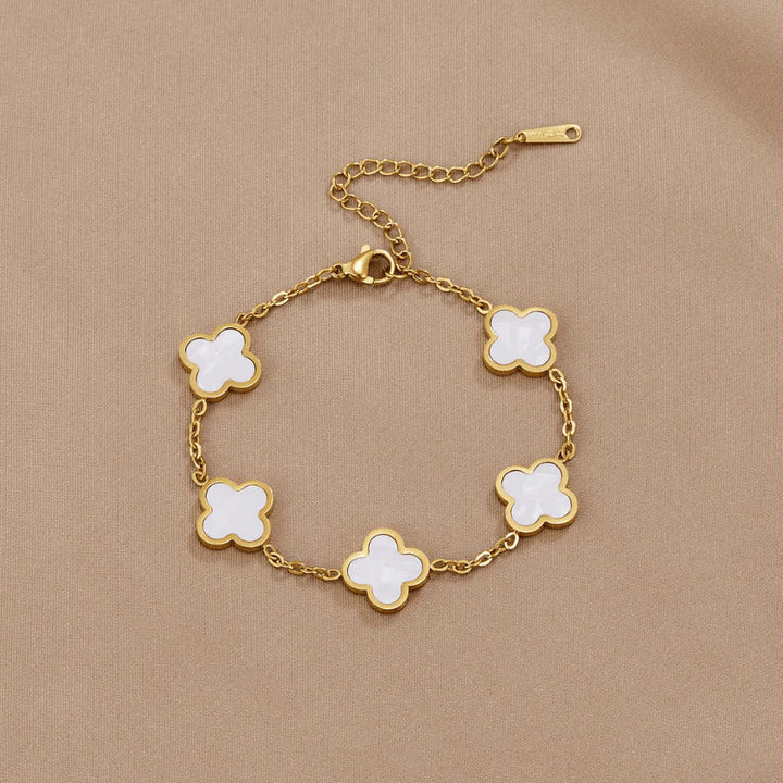 MANDY PEARL BRACELET | GOLD